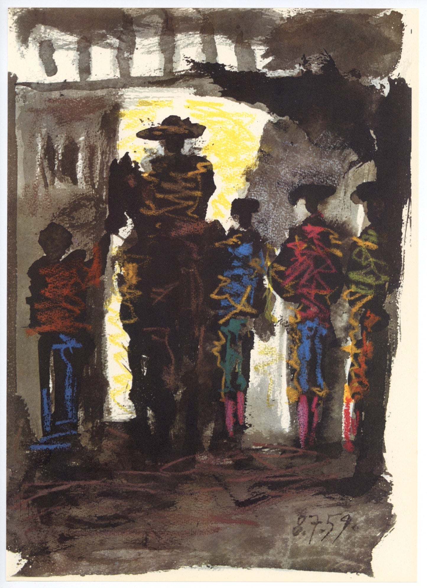 Pablo Picasso: Untitled 11 from Toros y Toreros, 1961 Art G S Pawn