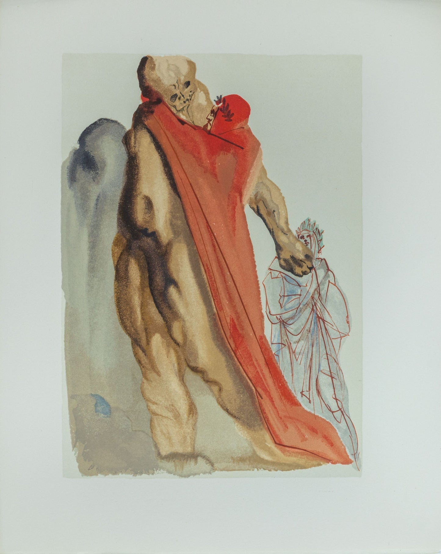 Salvador Dali - Virgil's admonishment Art G S Pawn
