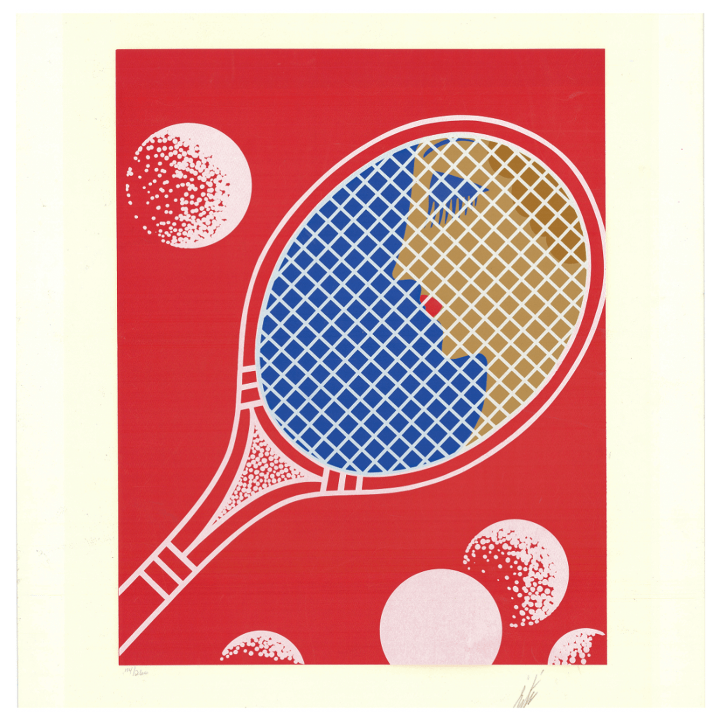 Erte; Tennis Art Gold & Silver Pawn Shop