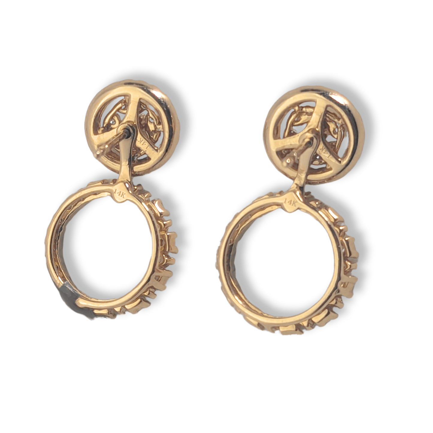 14K 5.26 grams Yellow Gold Earrings Gold & Silver Pawn Shop