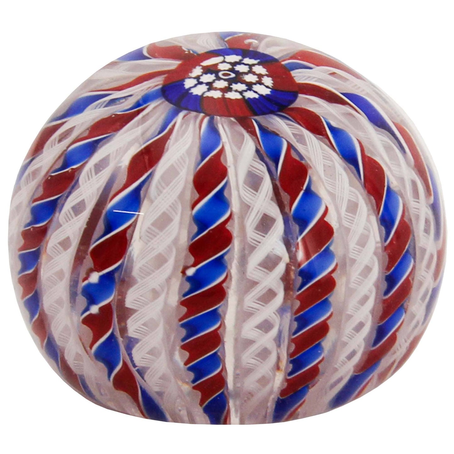 Mille Fiore Art Paper Weight Gold & Silver Pawn Shop