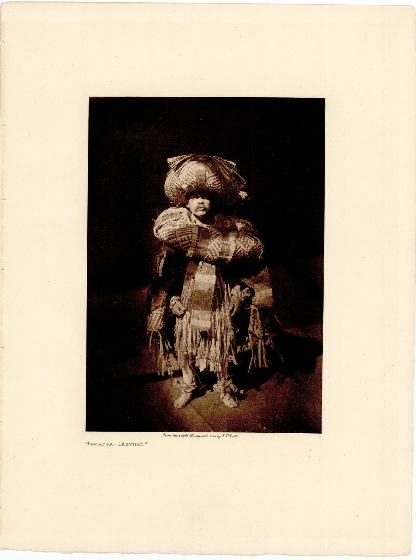 Edward Curtis; Hamatsa- Qagayuhl Art G S Pawn