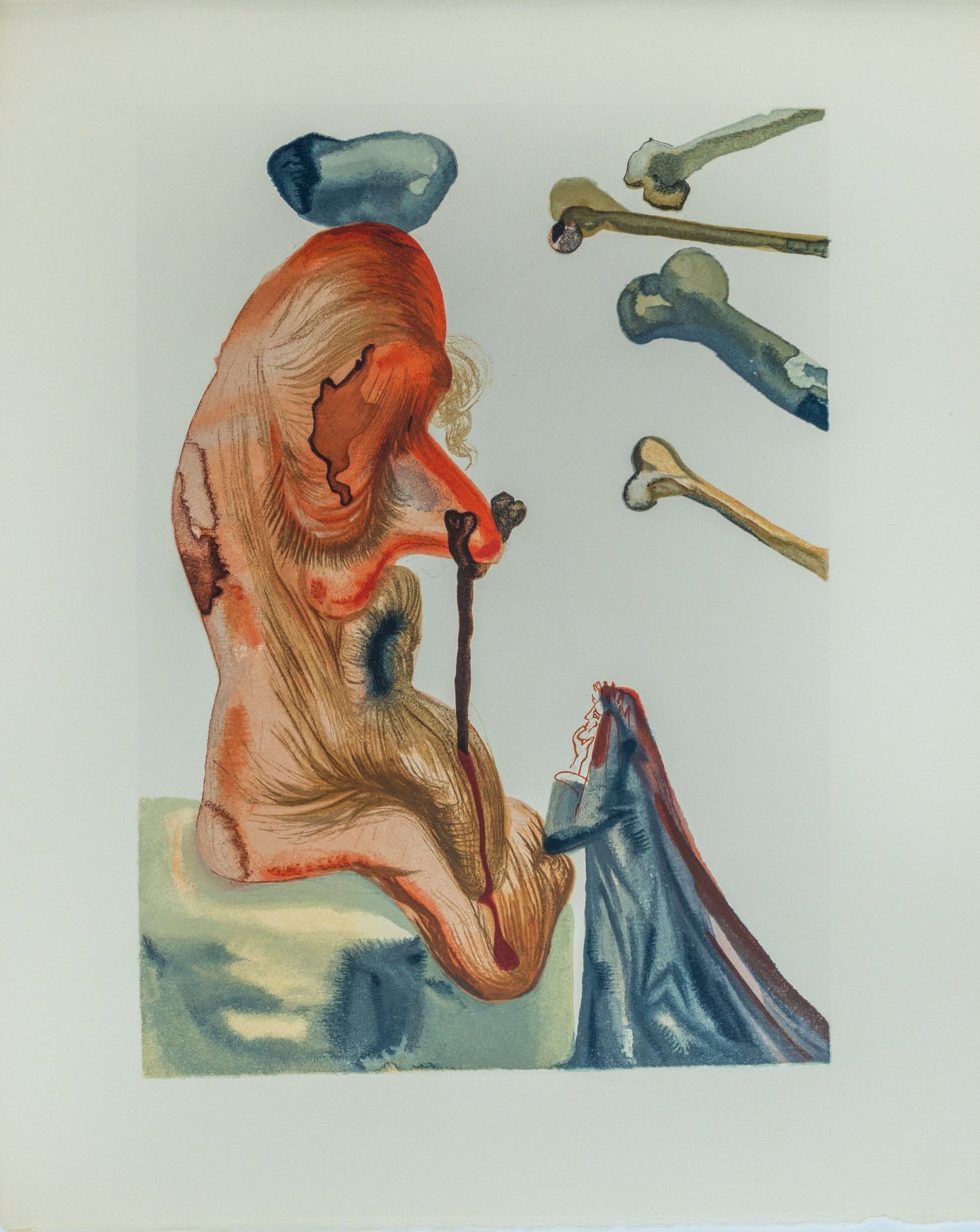 Salvador Dali - The Flatterer Art G S Pawn