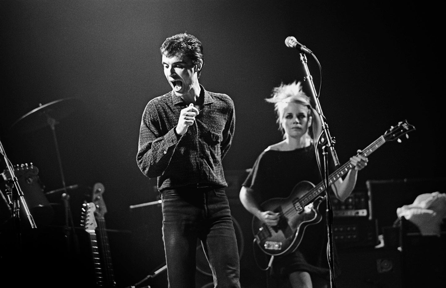 Michael Grecco - David Byrne of Talking Heads #2 Boston, Massachusetts, 1980 Art Gold & Silver Pawn Shop