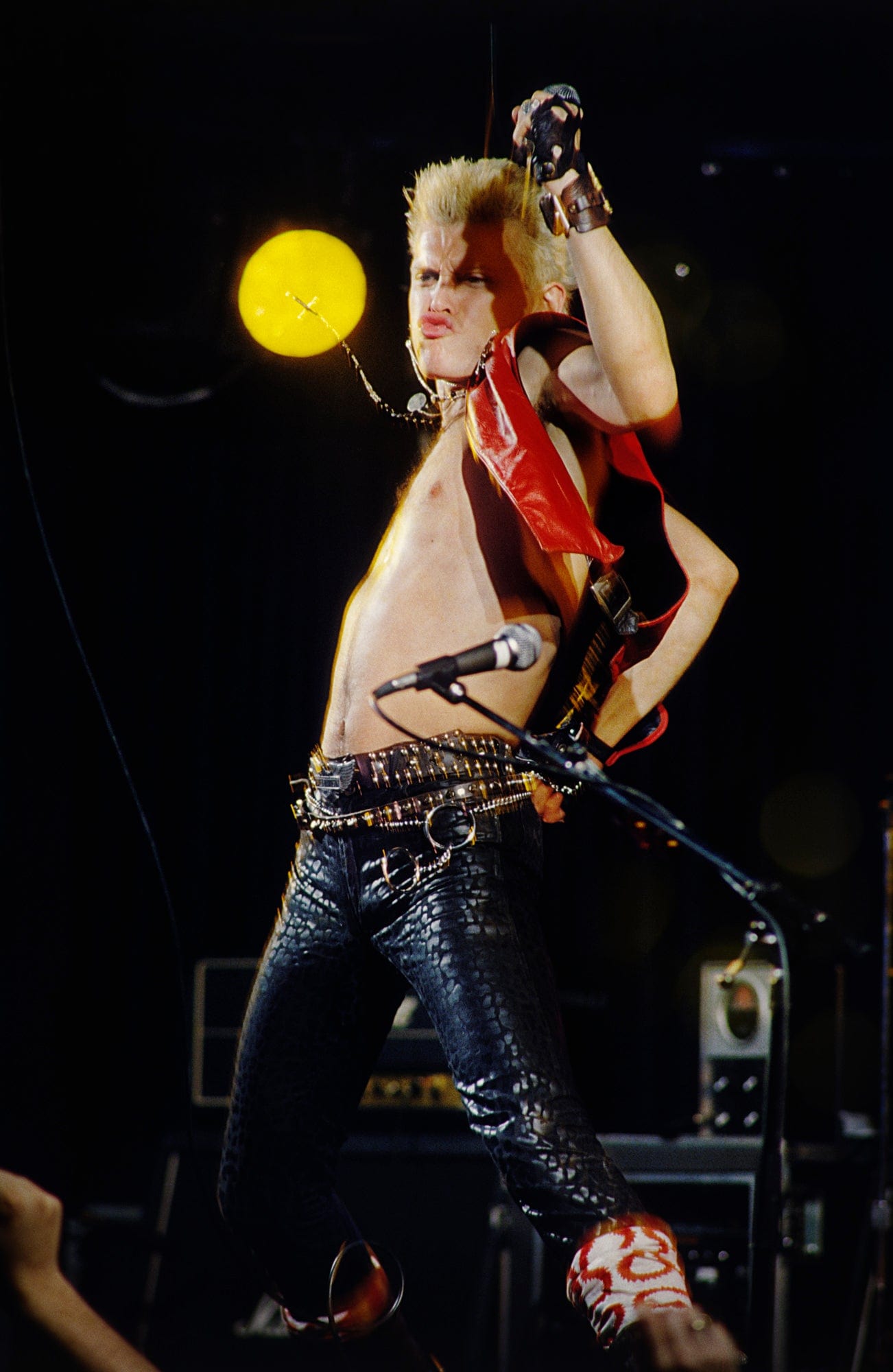 Michael Grecco - Billy Idol #3, Boston, Massachusetts, 1982 Art Gold & Silver Pawn Shop