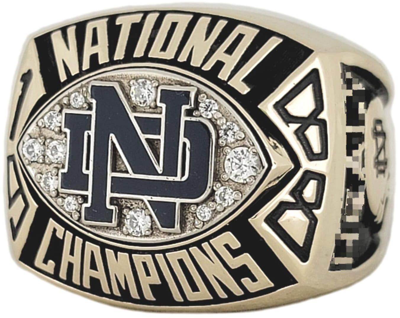 1988 Notre Dame NCAA Championship Ring Gold & Silver Pawn Shop