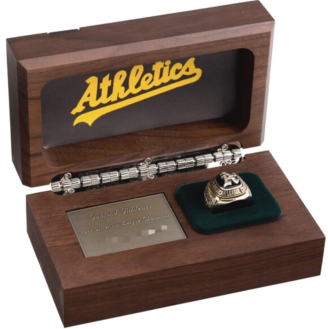 1988 Oakland A's AL Championship Ring Gold & Silver Pawn Shop