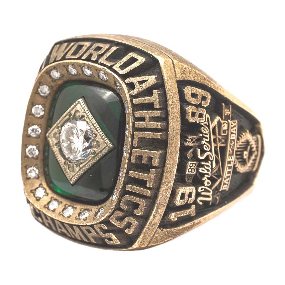 1989 Oakland A's World Series Ring – Gold & Silver Pawn Shop