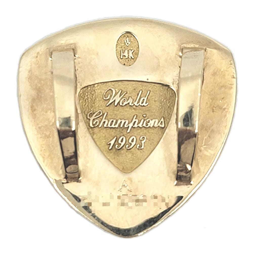 1993 Chicago Bulls NBA Championship Pendant Gold & Silver Pawn Shop