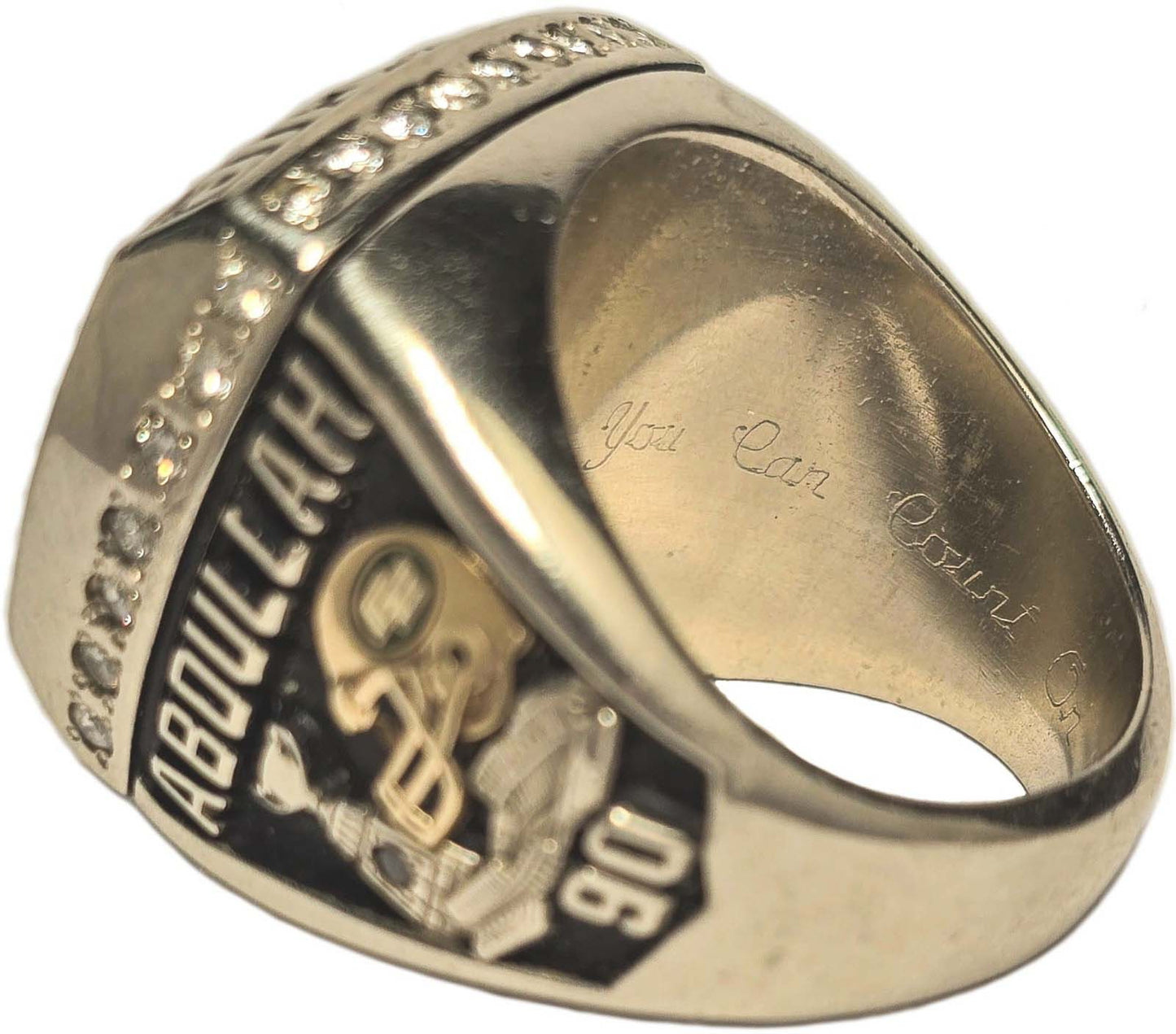 2003 Edmonton Eskimos Grey Cup Ring Gold & Silver Pawn Shop
