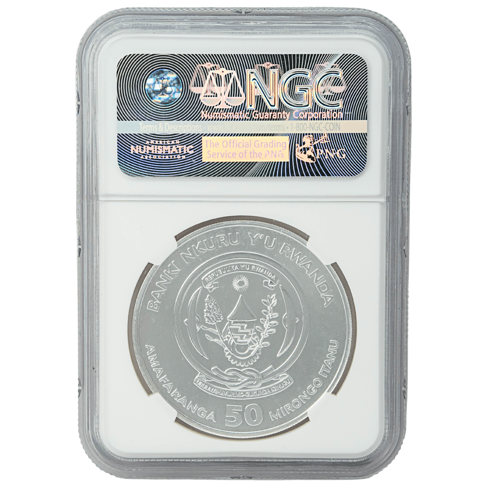 2017 Rwanda African Ounce Series Hippopotamus NGC
Gold & Silver Pawn Shop