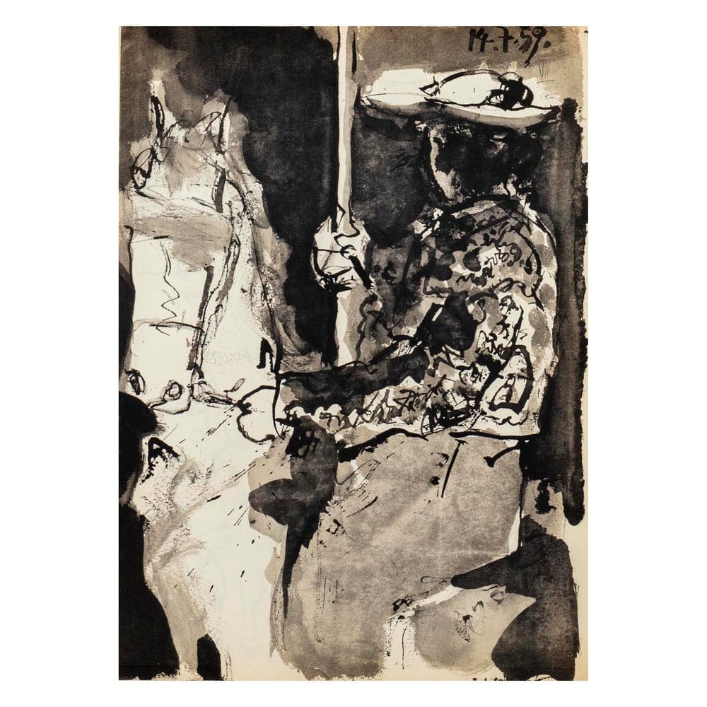 Pablo Picasso: Untitled XX from Toros y Toreros, 1961 Art G S Pawn