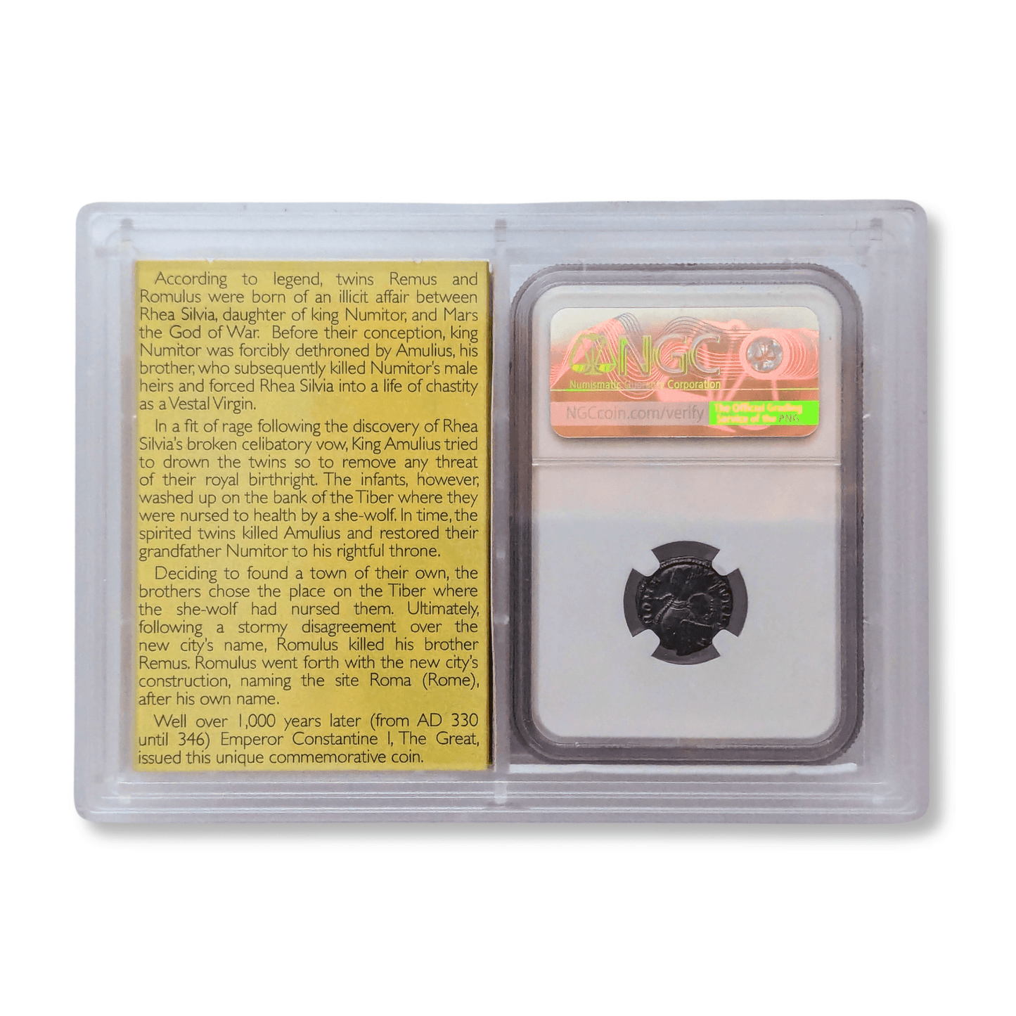 330-340 AD Constantian BI Nummus XF Gold & Silver Pawn Shop