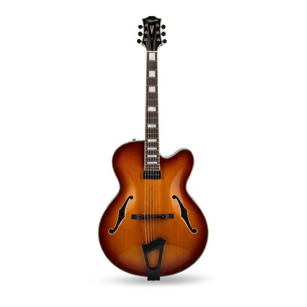 1999 Ribbecke Monterey Jazz Guitar – Gold & Silver Pawn Shop