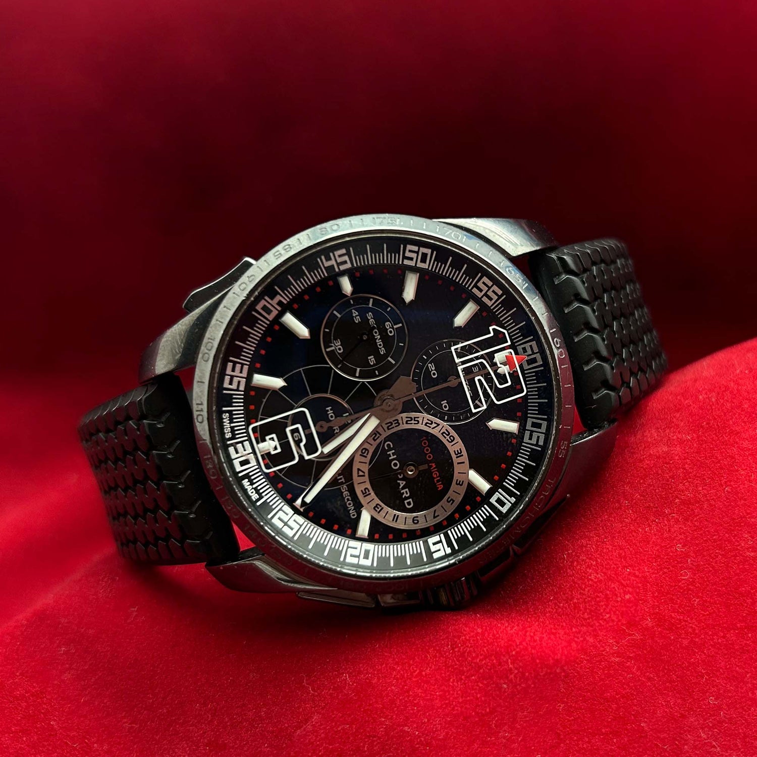 Chopard Clip Mille Miglia GT Wristwatch Red