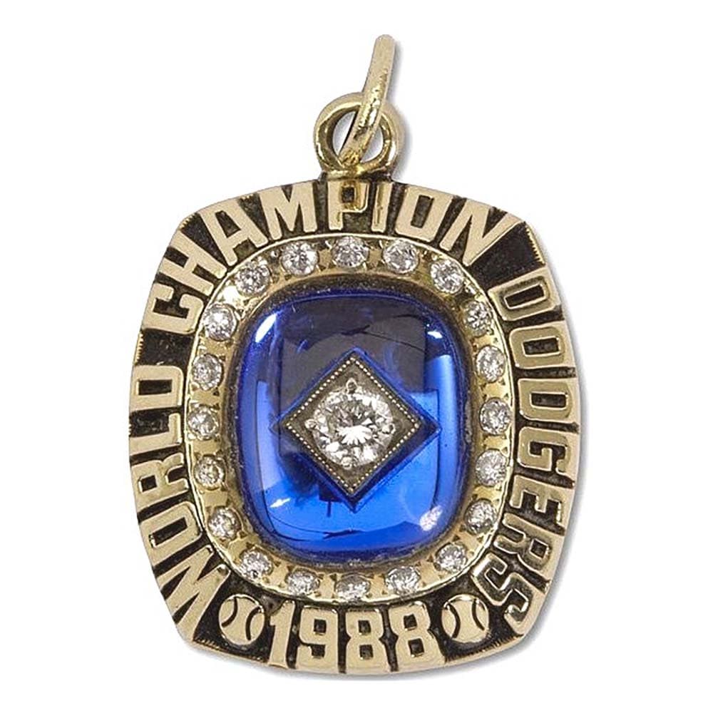 1988 Los Angeles Dodgers World Series Pendant