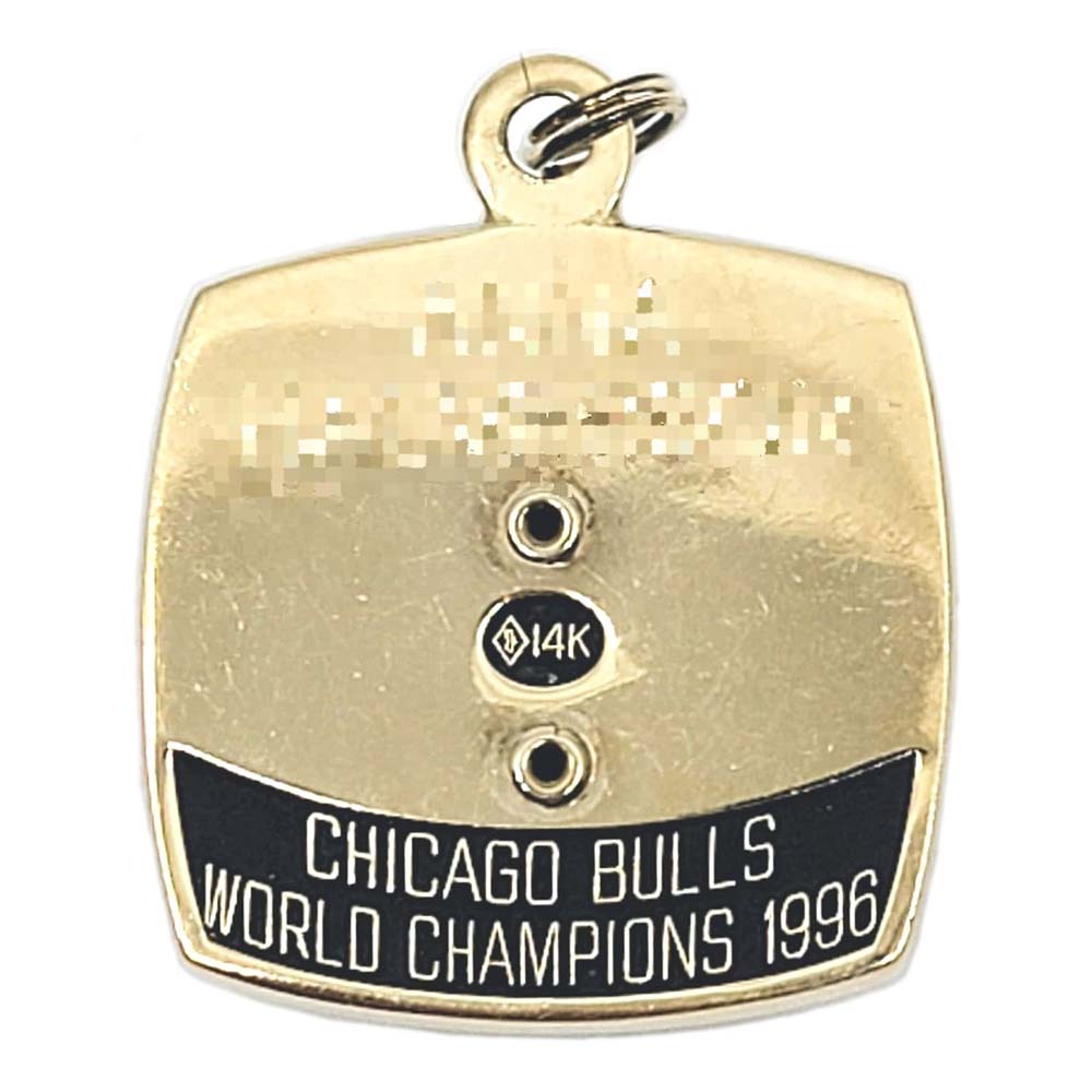 1996 Chicago Bulls NBA Championship Pendant Gold & Silver Pawn Shop