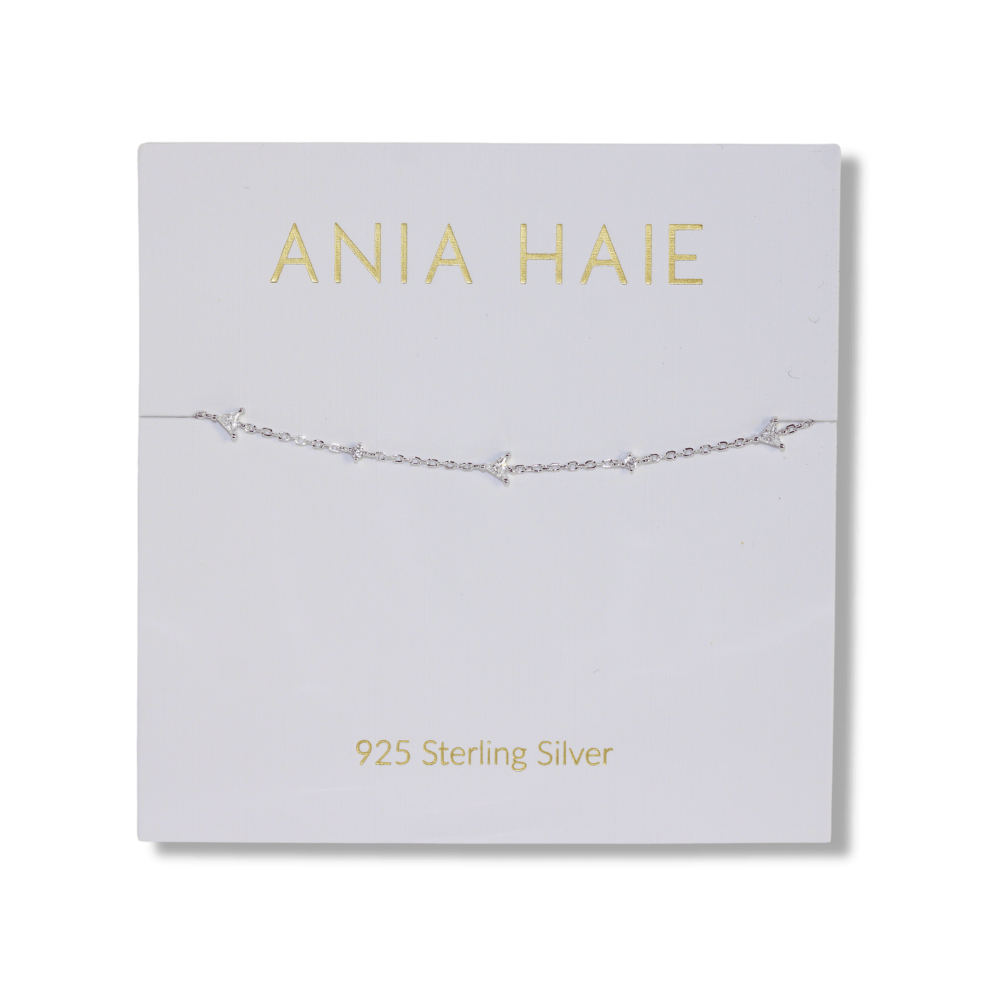 Ania Haie Triangular CZ Bracelet Gold & Silver Pawn Shop