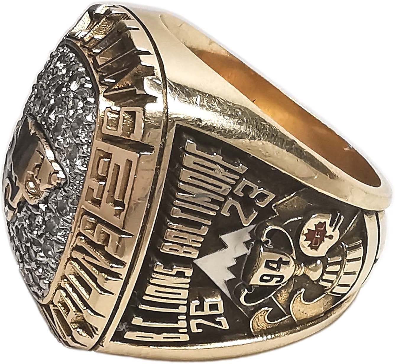 1994 British Columbia Lions Grey Cup Ring Gold & Silver Pawn Shop