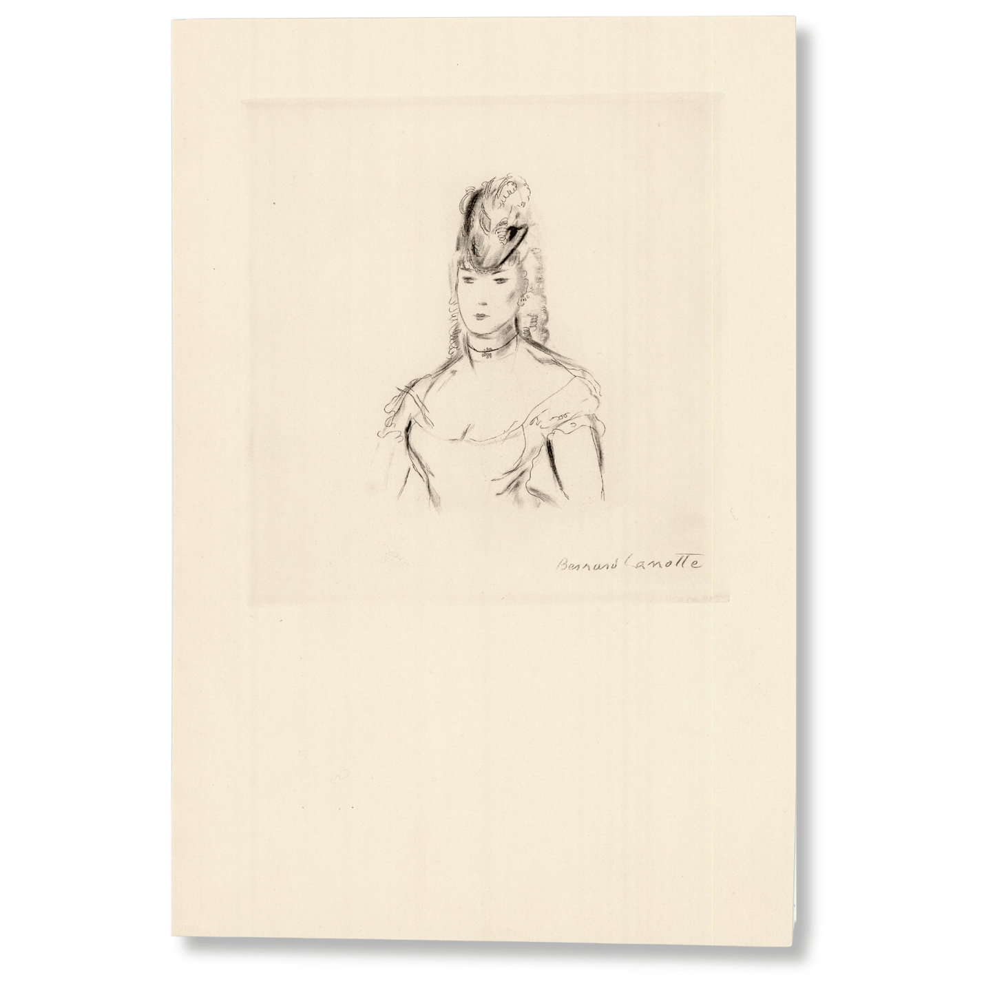 Bernard Lamotte; Untitled from Amities de Montmartre Art G S Pawn