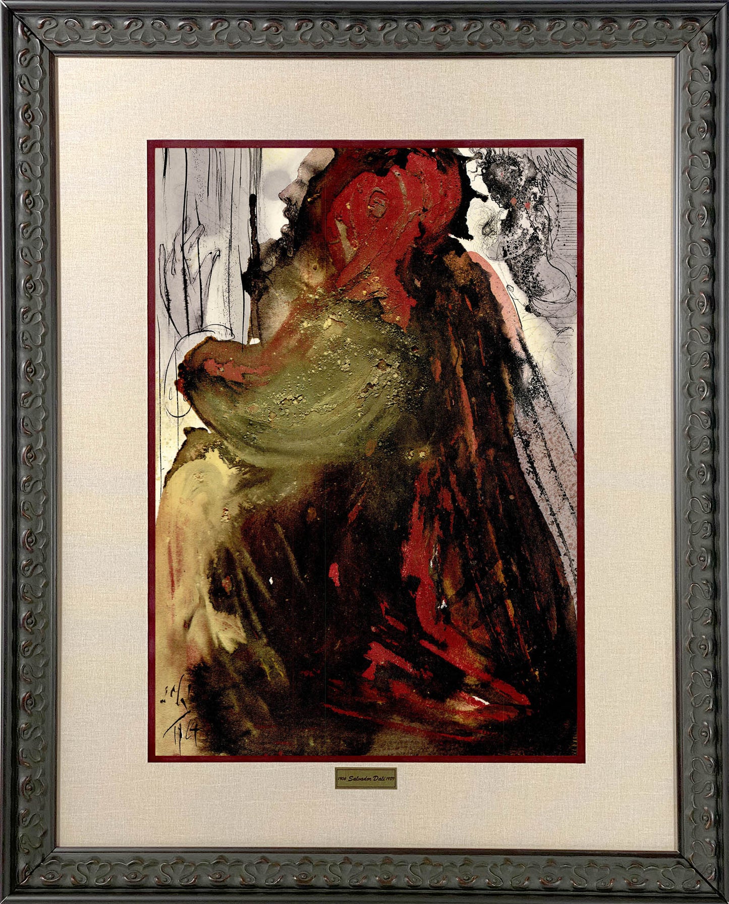 Salvador Dali - "Planxit autem David..." from Biblia Sacra Art G S Pawn