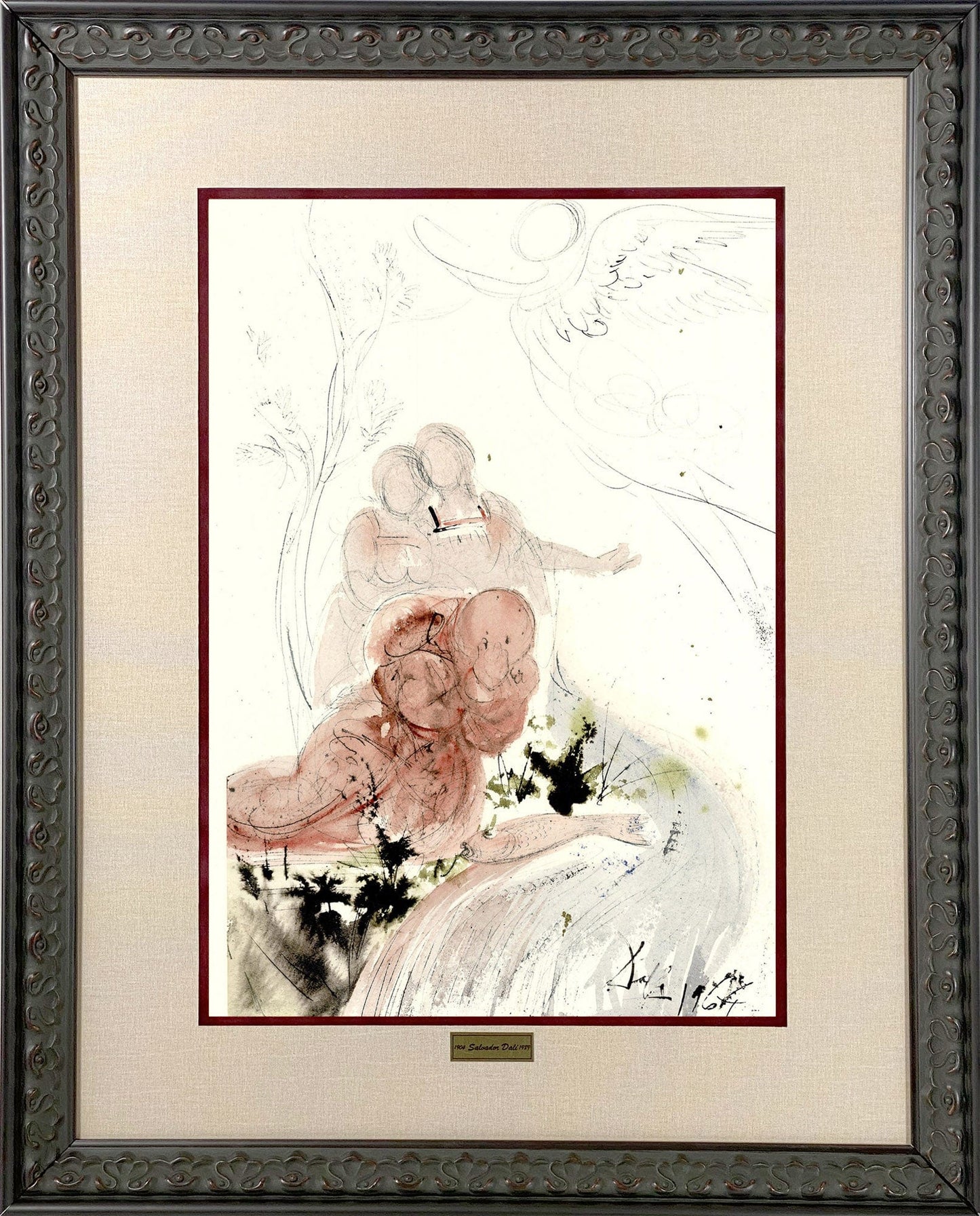 Salvador Dali - "Dixit Raphael ad Tobiam...” from Biblia Sacra Art G S Pawn