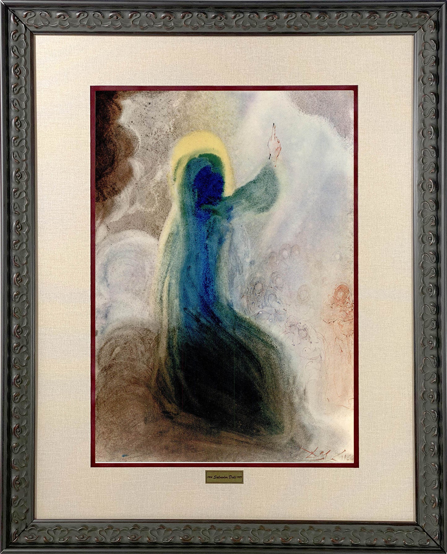 Salvador Dali - "Beatus vir qui non abiit..." from Biblia Sacra Art G S Pawn