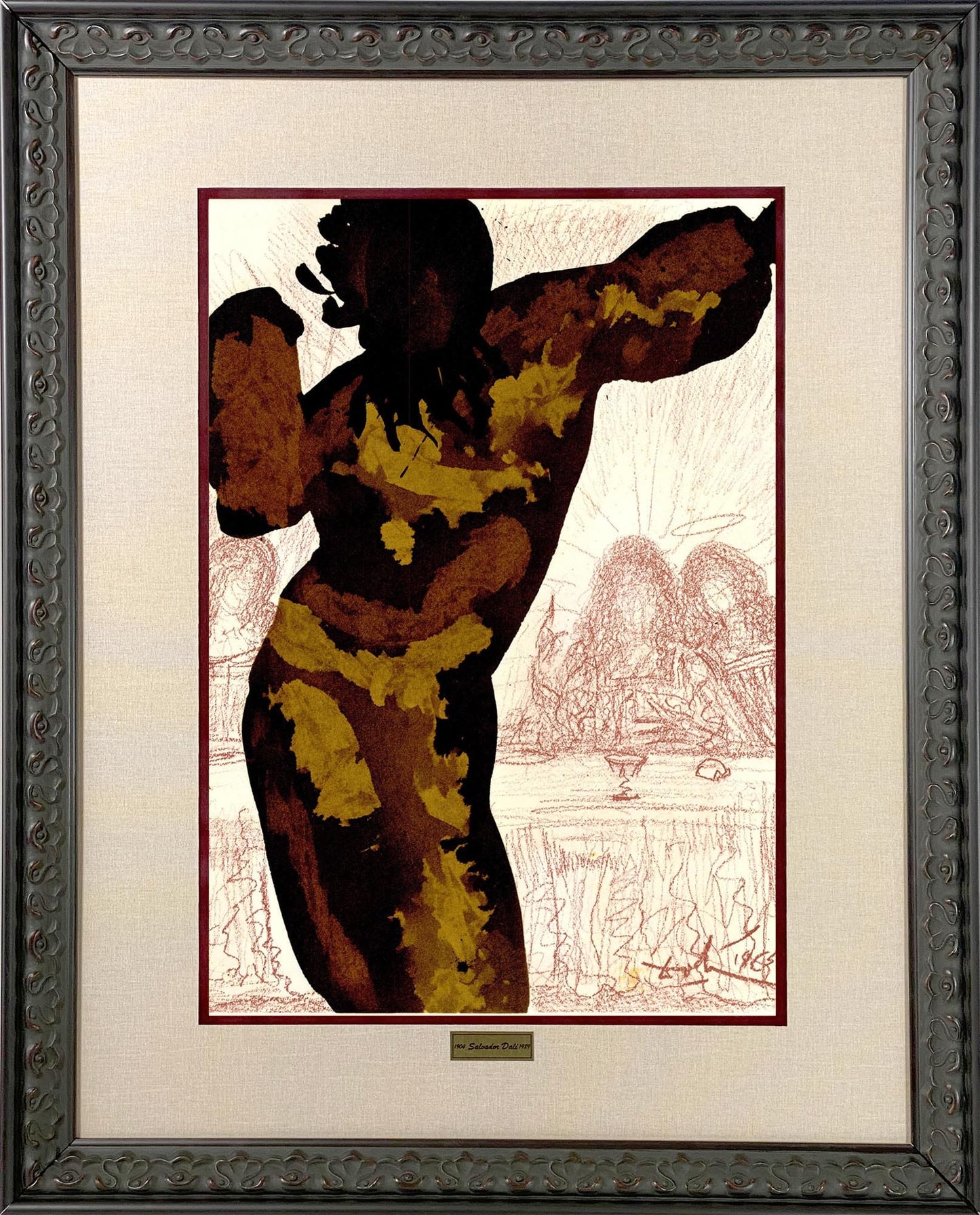 Salvador Dali - "Etenim homo pacis meae..." from Biblia Sacra Art G S Pawn