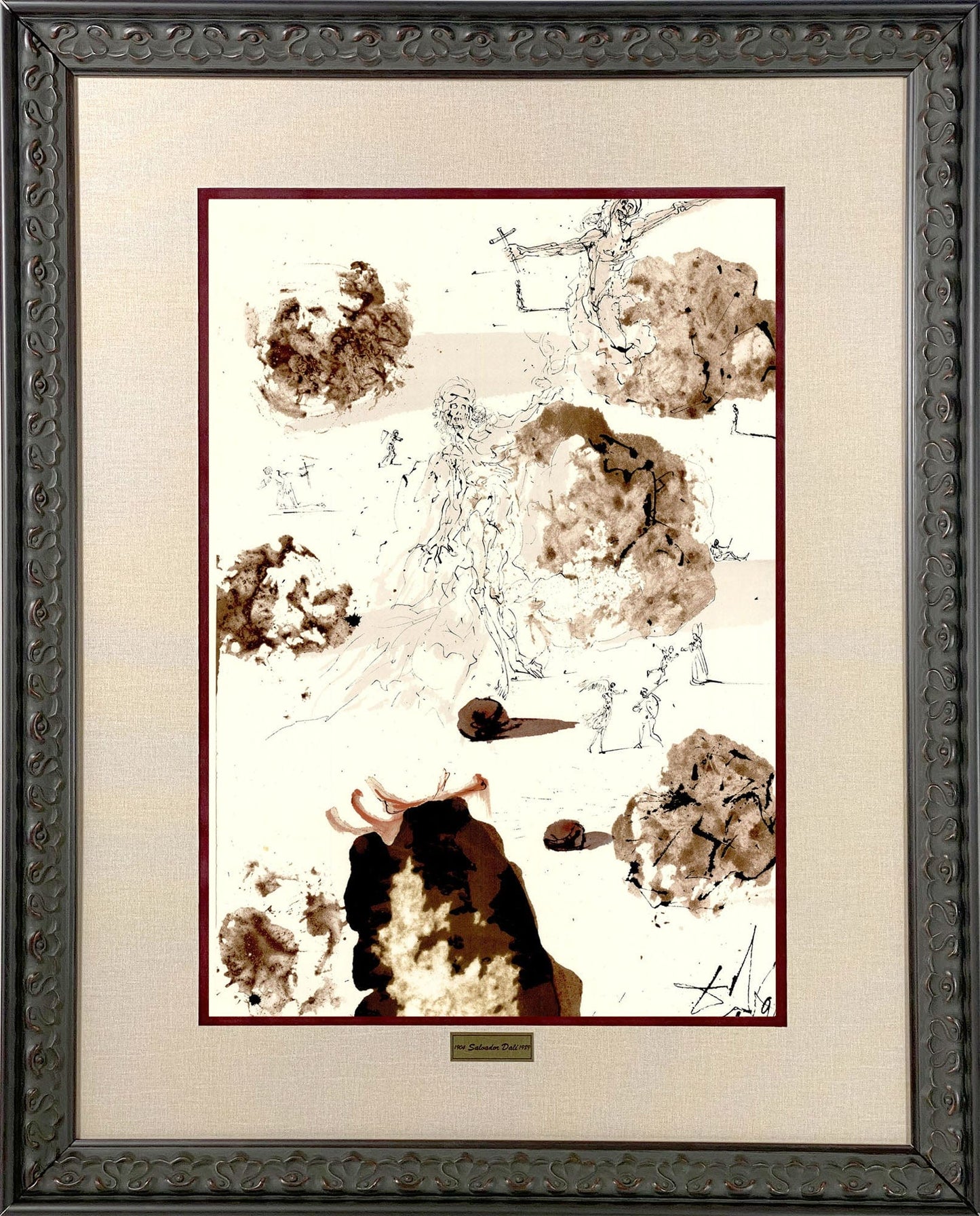 Salvador Dali - "Congregabo omnes gentes...” from Biblia Sacra Art G S Pawn