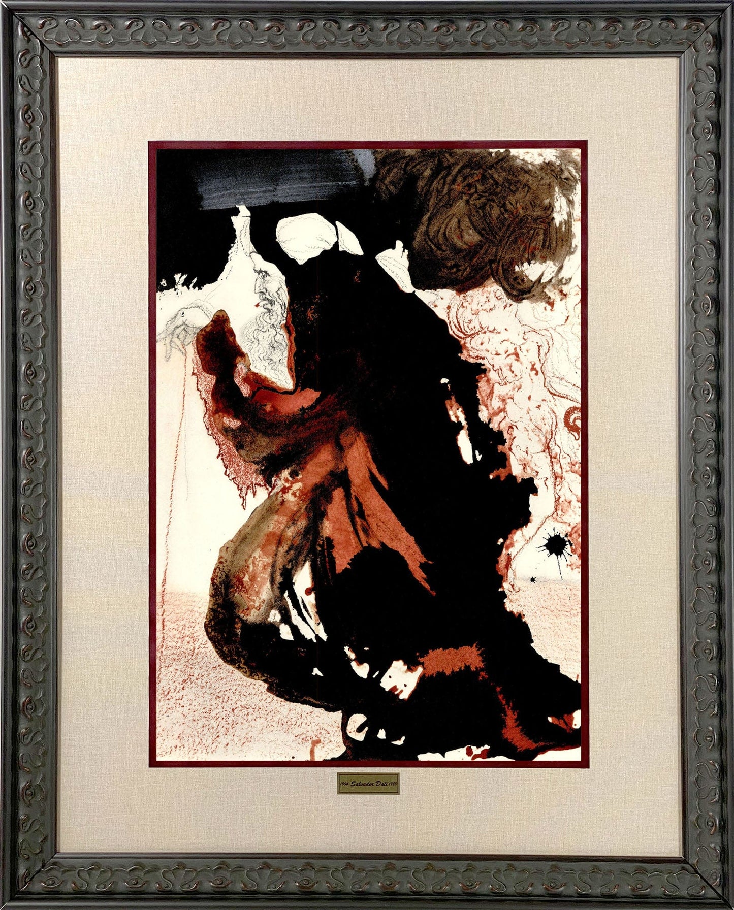 Salvador Dali - "Et ecce Dominus stans...” from Biblia Sacra Art G S Pawn