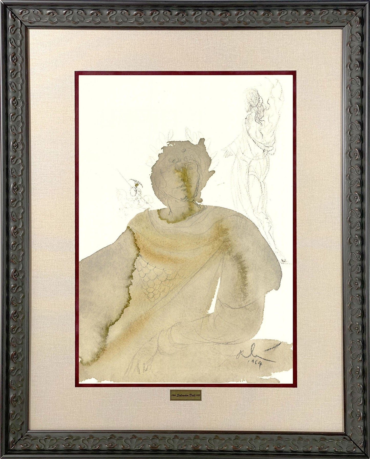 Salvador Dalí: Malachi 1:8 "When you offer blind animals in sacrafice," Biblia Sacra Art G S Pawn