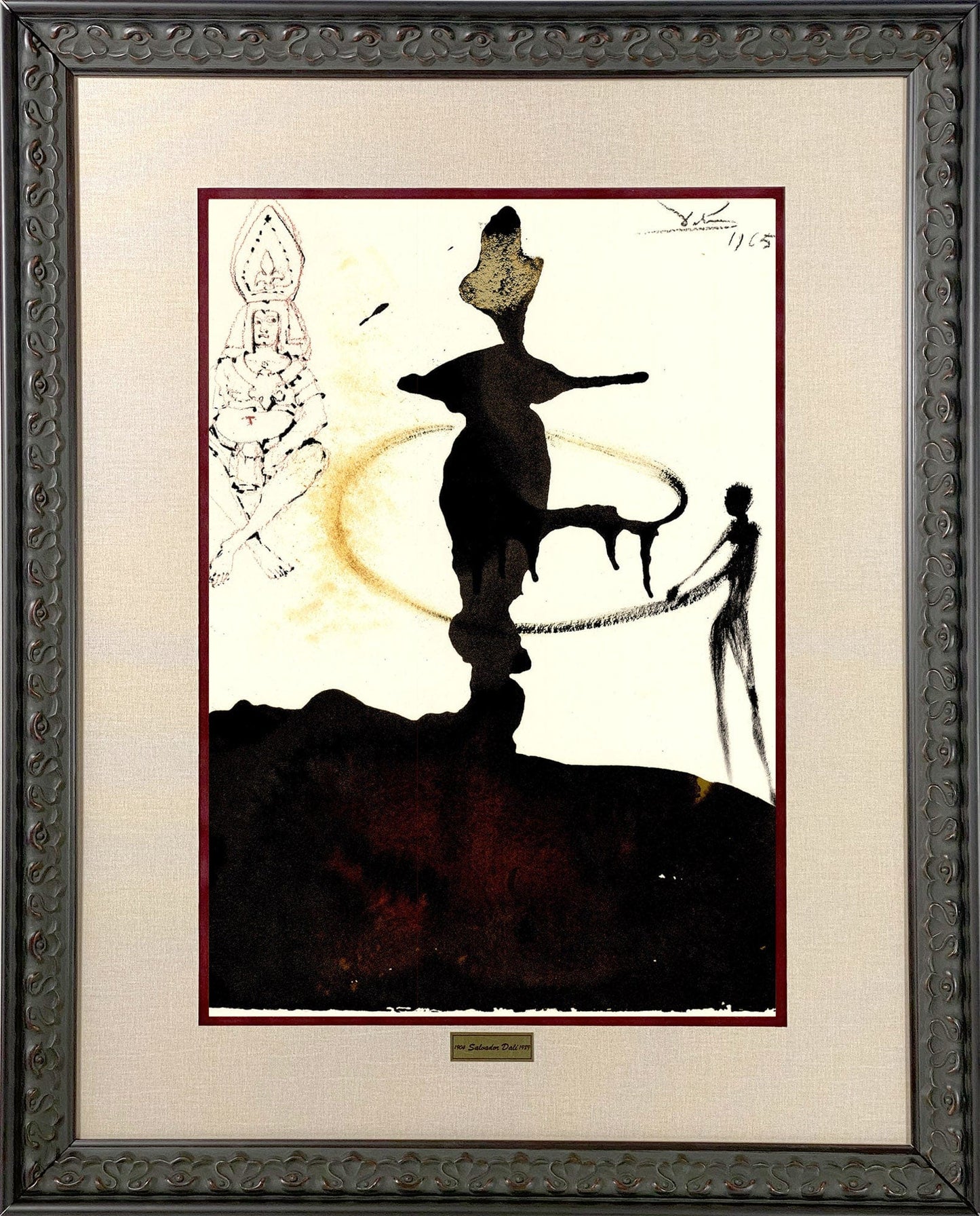 Salvador Dalí: Matthew 14:6 "The daughter of Herodias danced,” Biblia Sacra Art G S Pawn