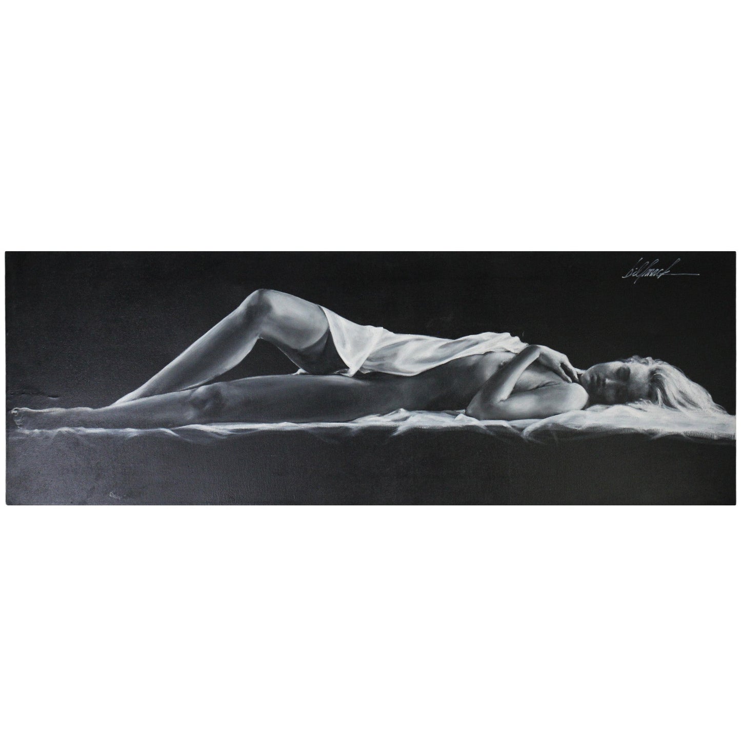 Bill Mack; Original Study on Canvas Art Gold & Silver Pawn Shop