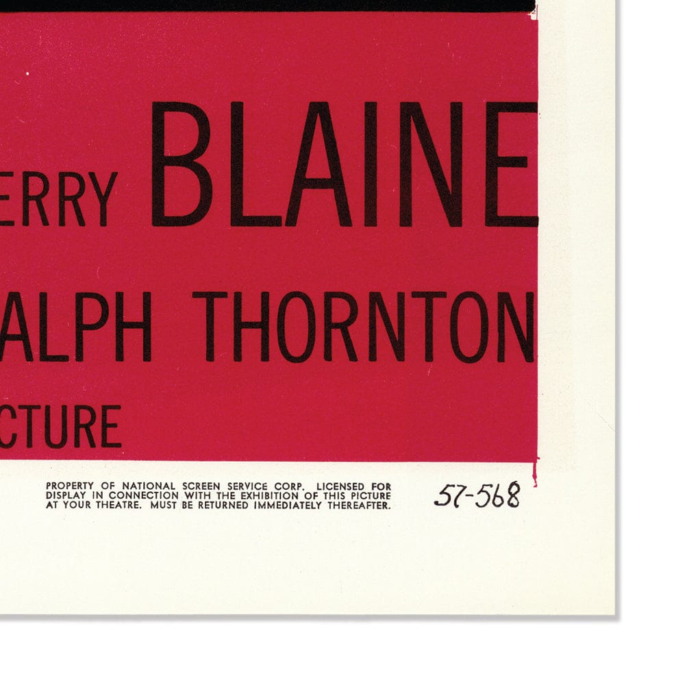 Blood of Dracula: Original One Sheet Movie Poster, 1957 Art G S Pawn