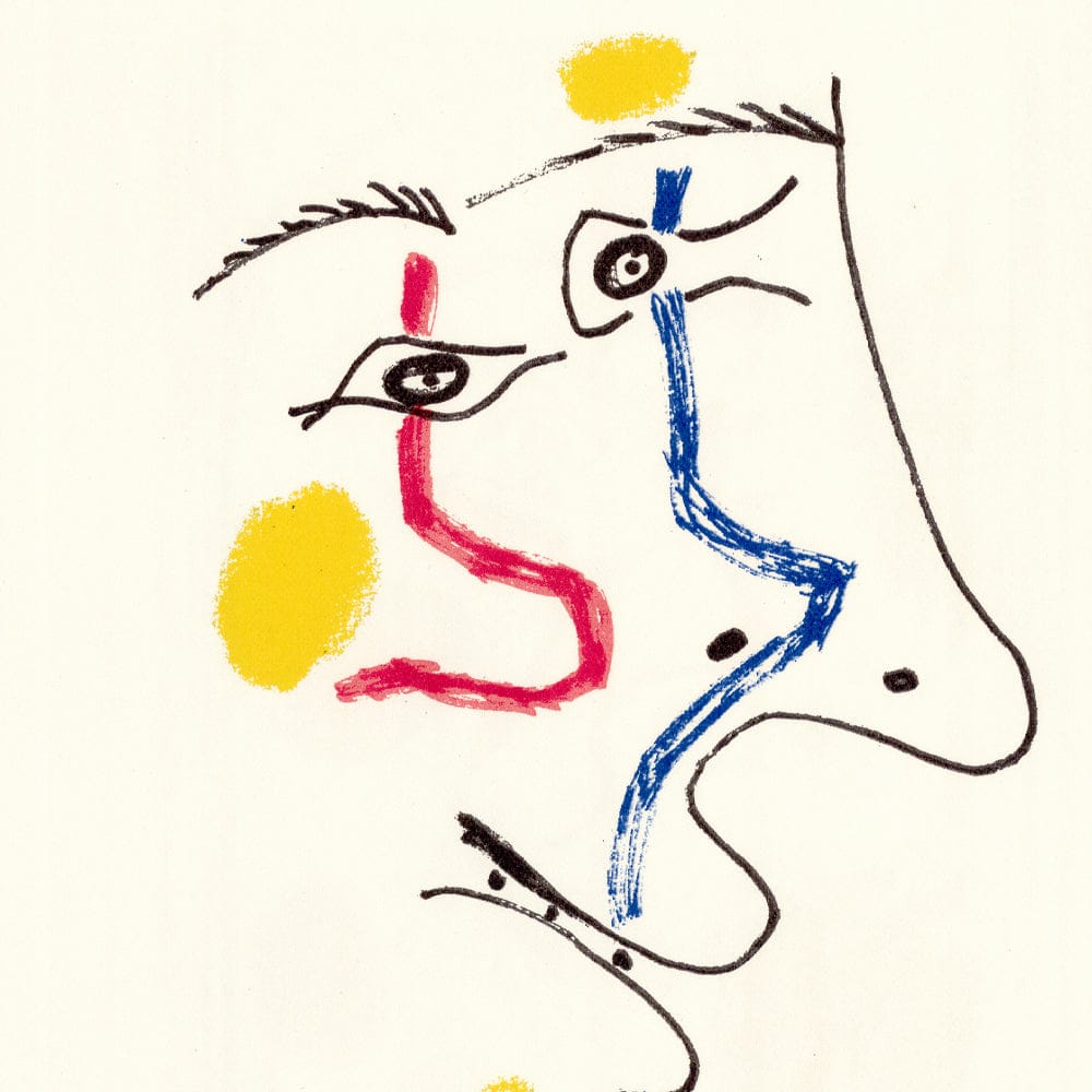 Picasso: Cubist Portrait VI 16.5.64, Le Goût du Bonheur Art G S Pawn