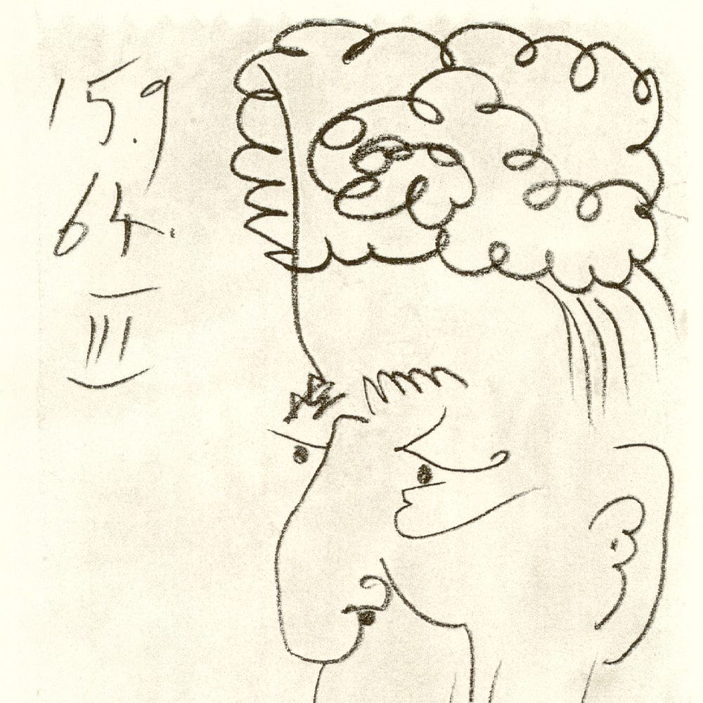 Picasso: Portrait of Old Man III 15.9.64 Art G S Pawn