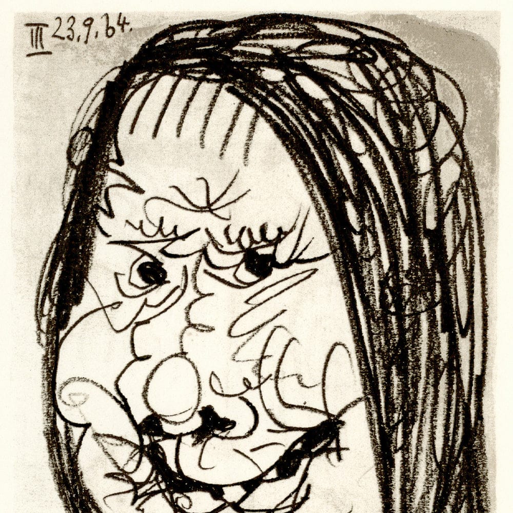 Picasso: Portrait of Woman III 23.9.64 Art G S Pawn