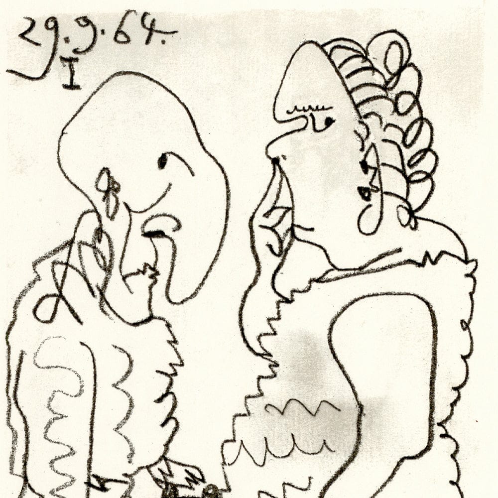 Picasso: Loving Couple I 29.9.64 Art G S Pawn
