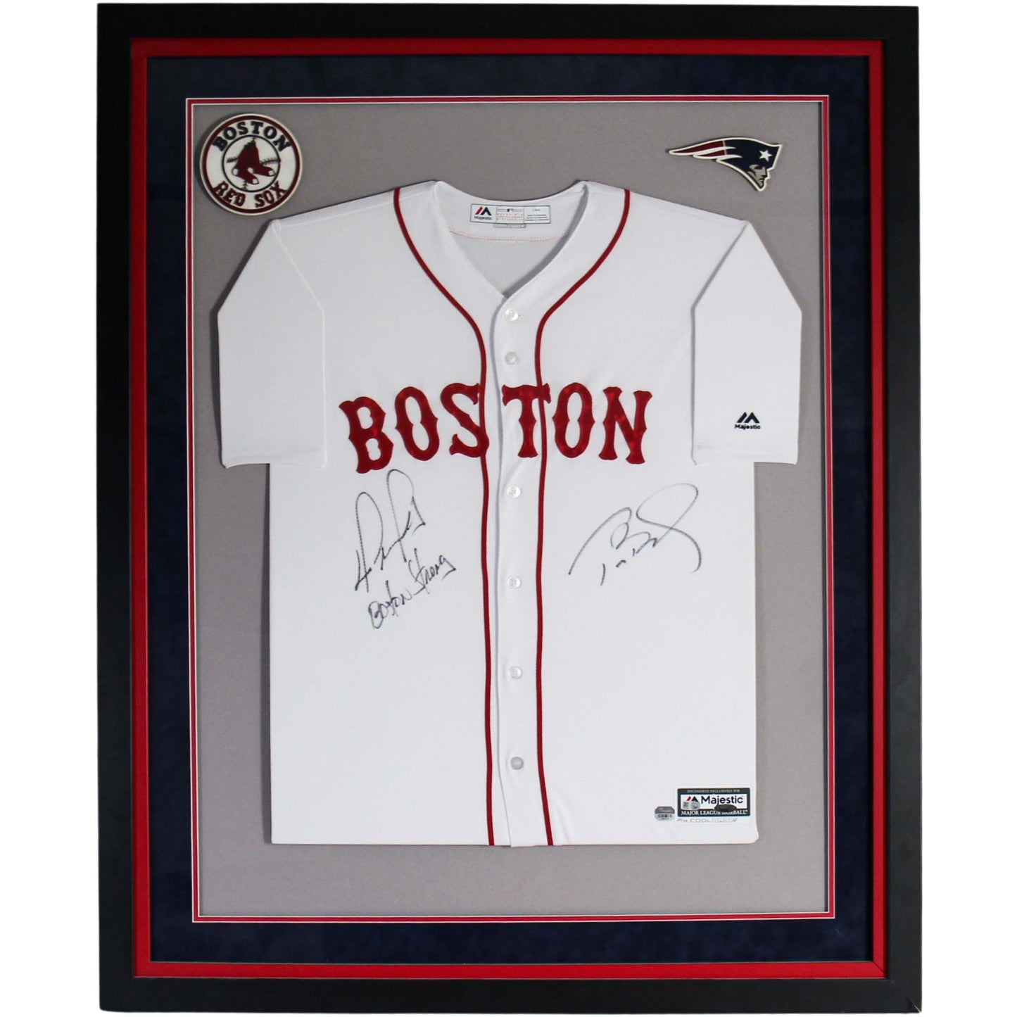 Brady & Ortiz Signed Baseball Jersey Memorabilia Gold & Silver Pawn Shop