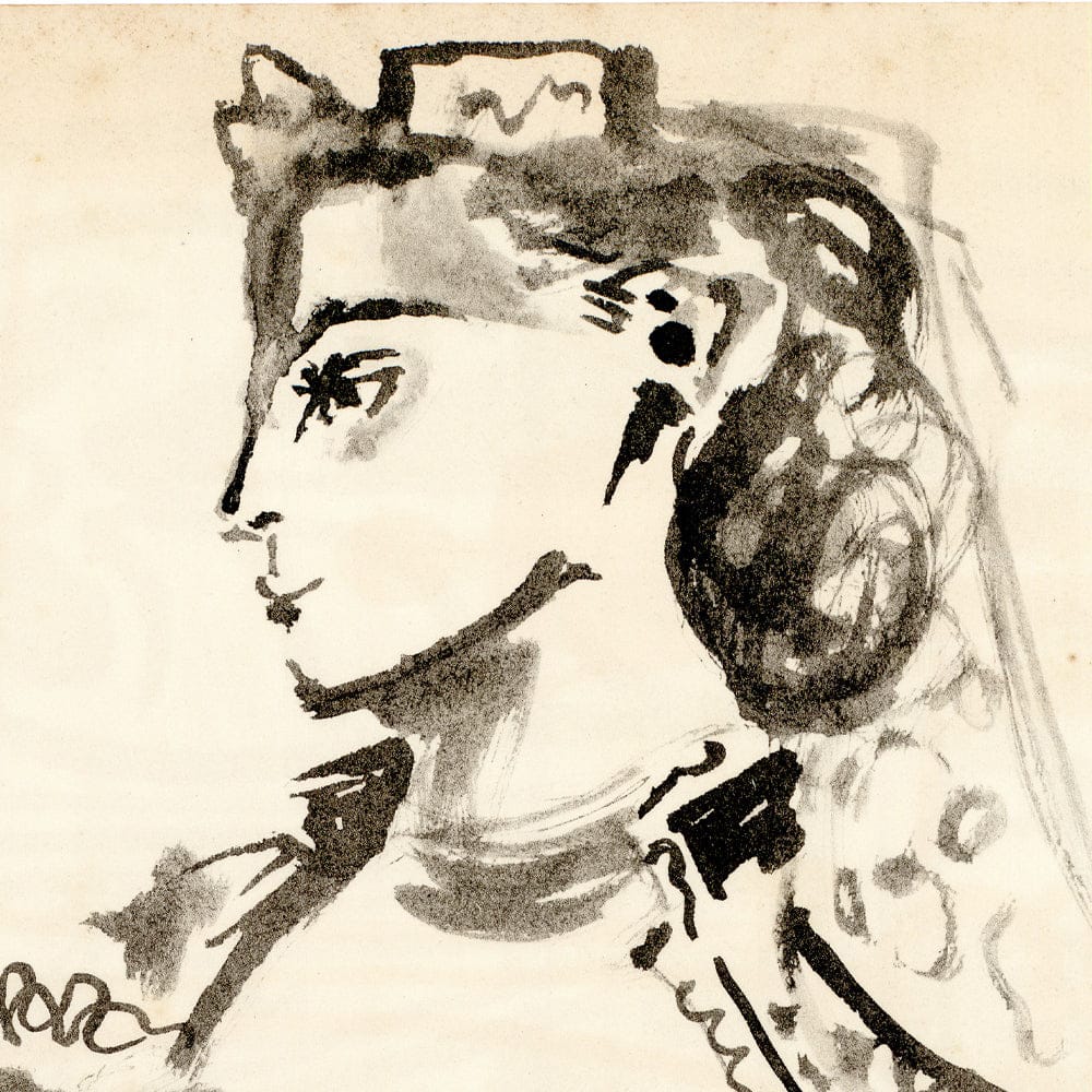 Picasso: Odalisque II 21.11.55, Carnet de la Californie Art G S Pawn