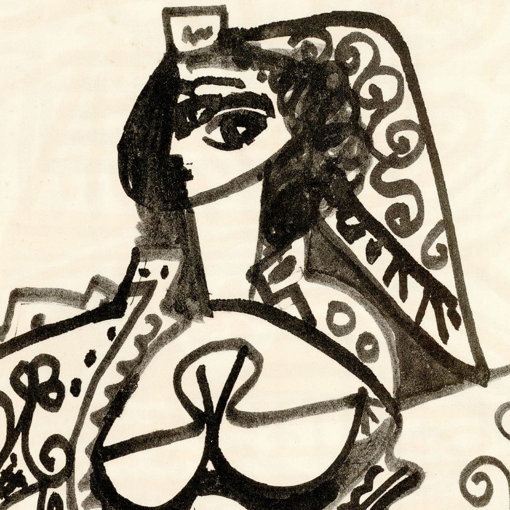 Picasso: Odalisque V 21.11.55, Carnet de la Californie Art G S Pawn