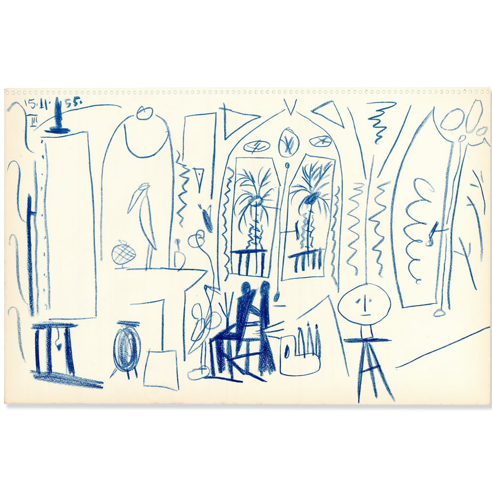 Picasso: Californie Studio Study III 15.11.55 Art G S Pawn