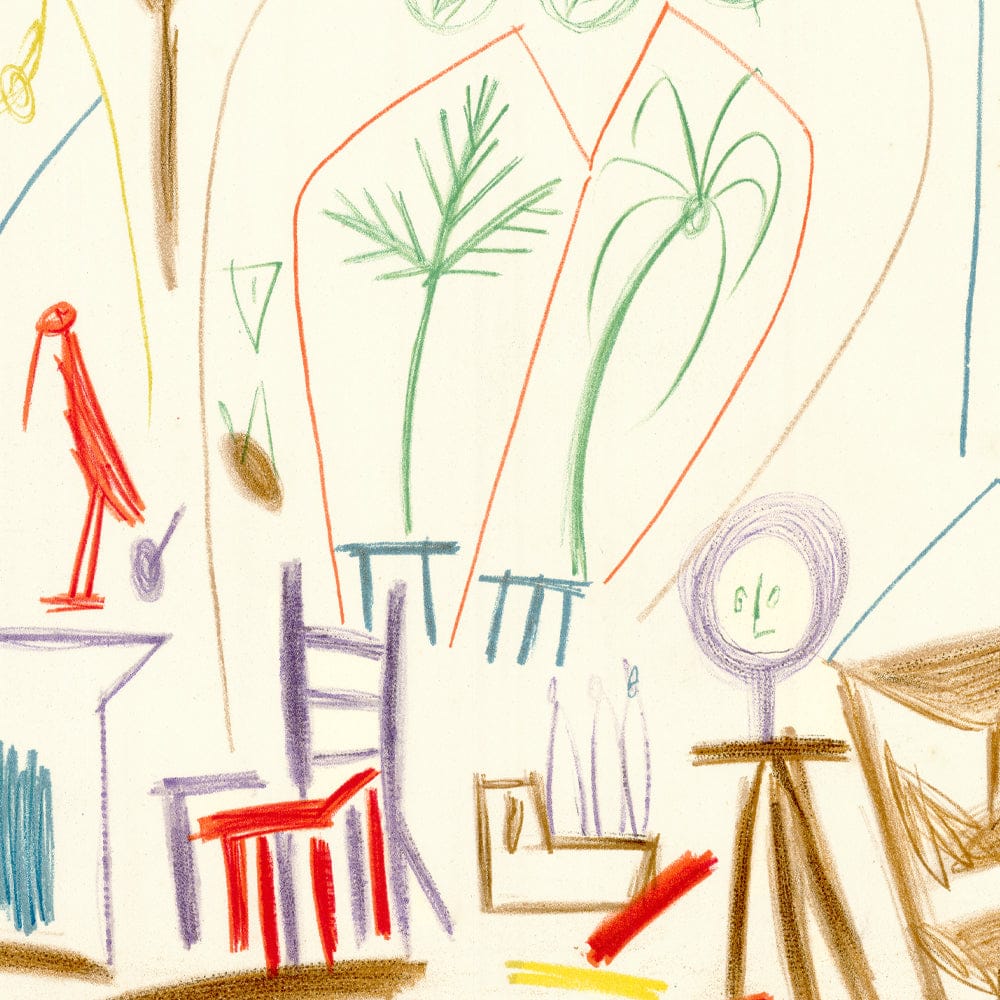 Picasso: Studio Study I 15.11.55, Carnet de la Californie Art G S Pawn