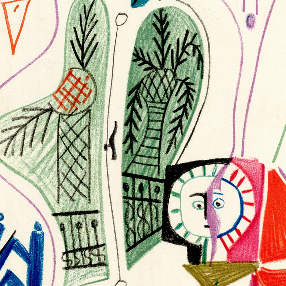 Picasso: Studio Study IV 8.11.55, Carnet de la Californie Art G S Pawn