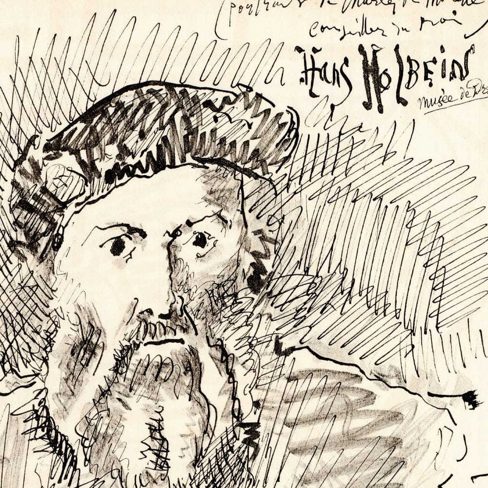 Picasso: Portrait after Hans Holbein Art G S Pawn