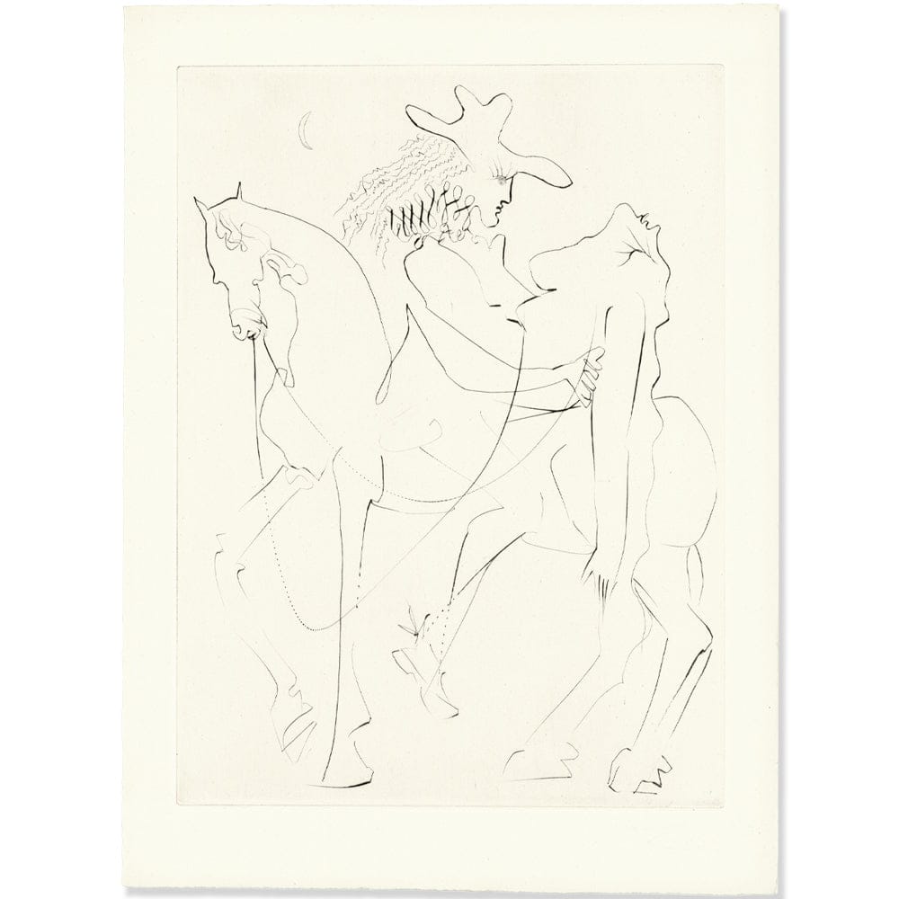 Salvador Dalí: Cheval Picasso, "Les Amours de Cassandre," 1968 Art G S Pawn