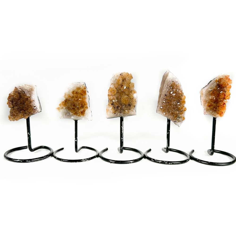 Citrine Portal on Metal Stand
