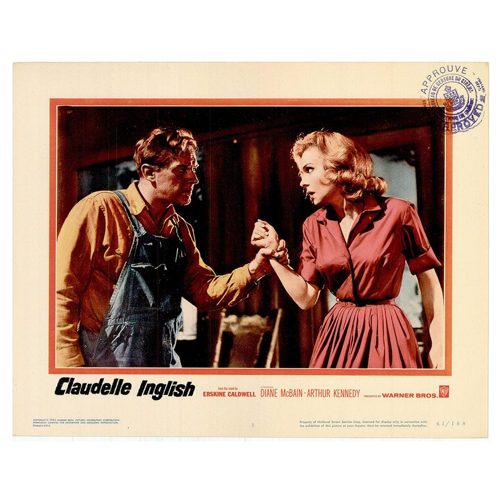Claudelle Inglish Movie Lobby Card Gold & Silver Pawn Shop
