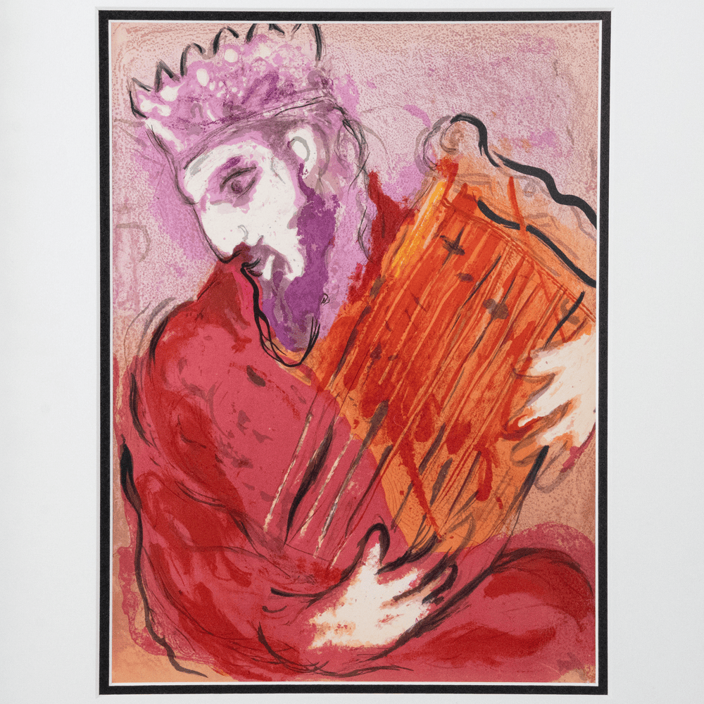 Marc Chagall: David with his Harp Art G S Pawn