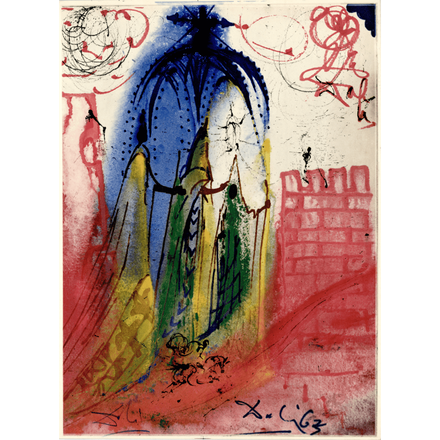 Salvador Dali; "Atto I, Scena IV" from Romeo & Juliet Art G S Pawn